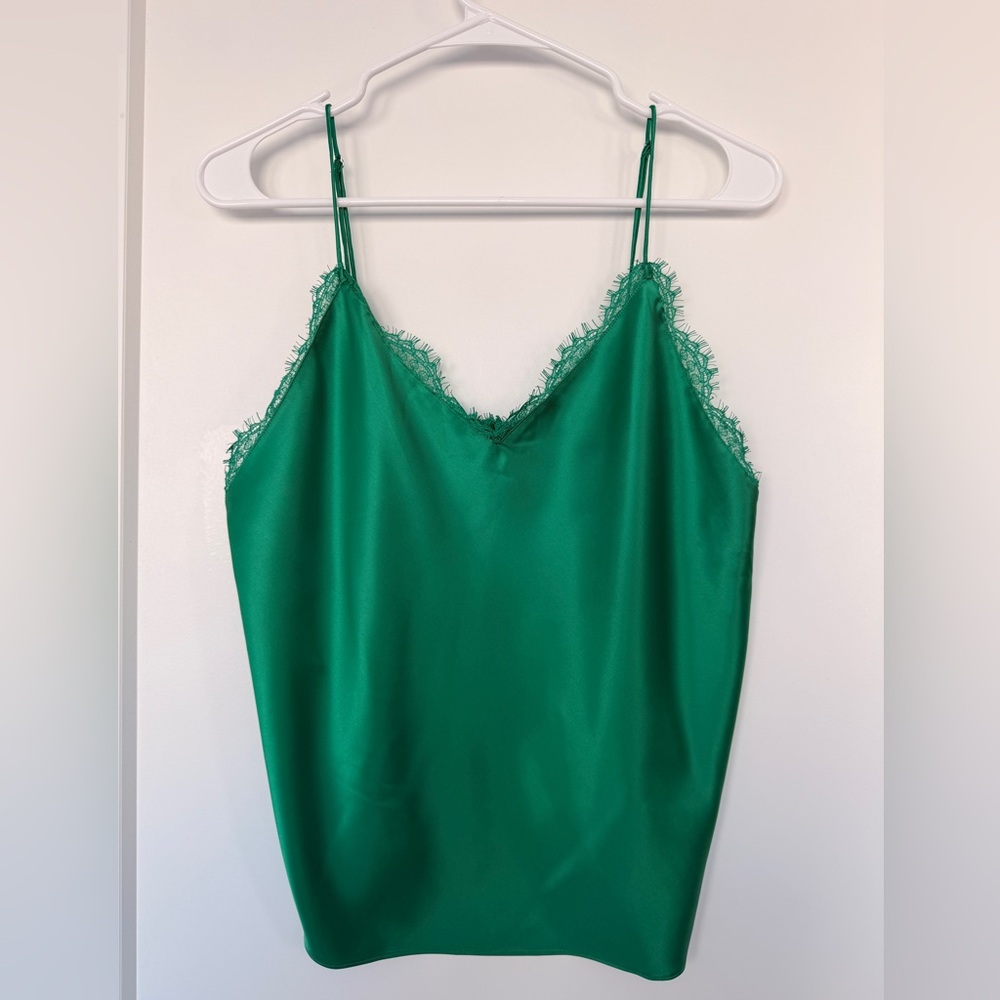 Victoria's Secret Emerald Lace Camisole